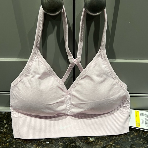 NWT NIKE Indy Sports Bra Size Small, Light Pink - Picture 5 of 6